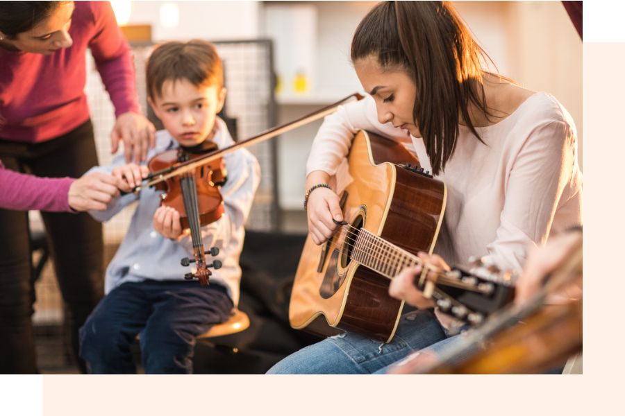 Clases de música para niños