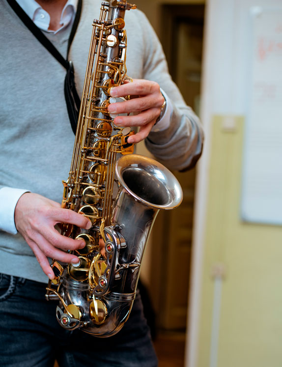 Clases de saxofón en Madrid | Escuela Soto Mesa